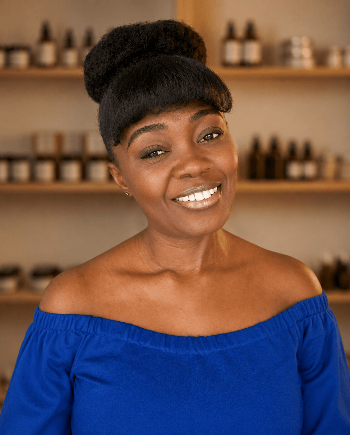Adede, founder of Adede's Organic Fusions