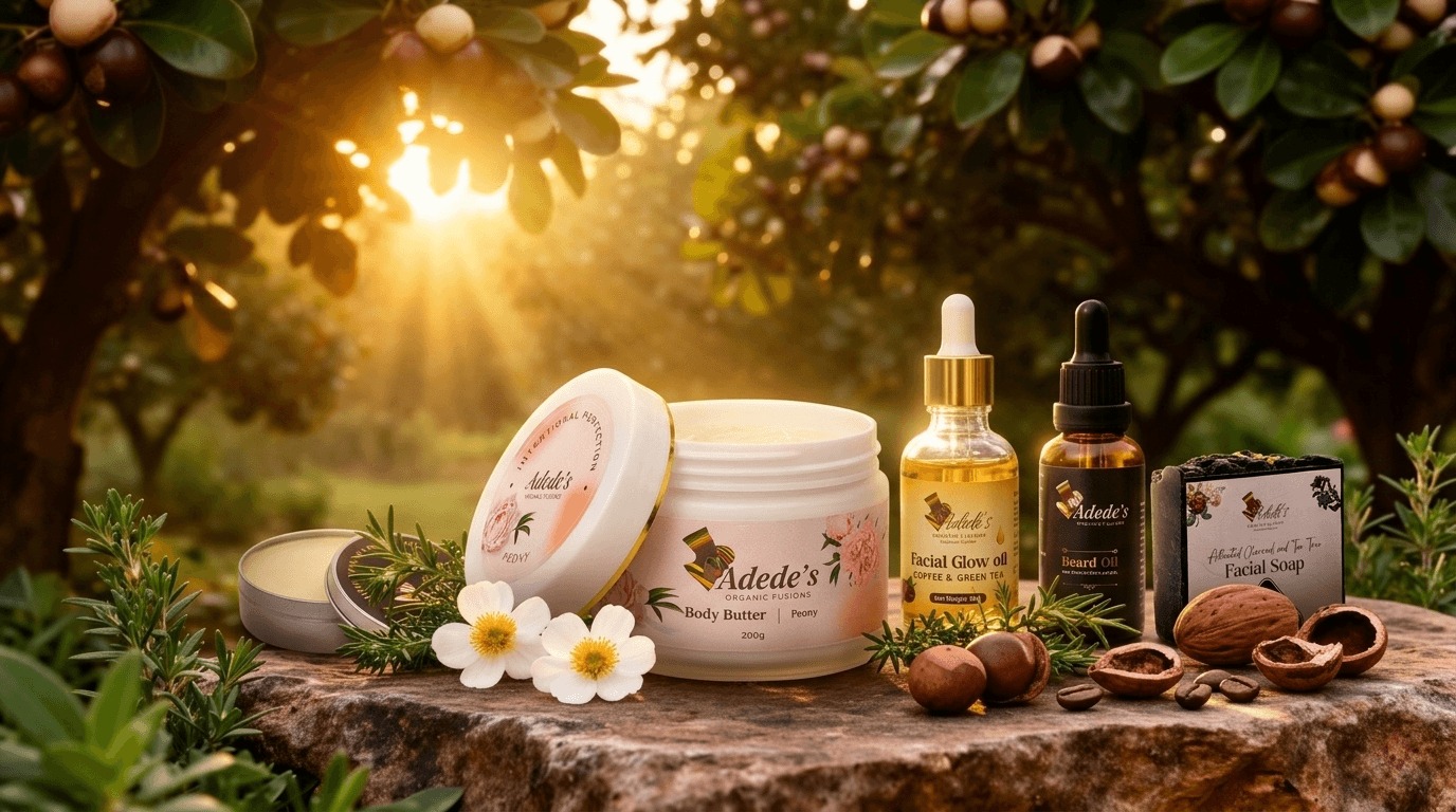 Premium organic skincare products